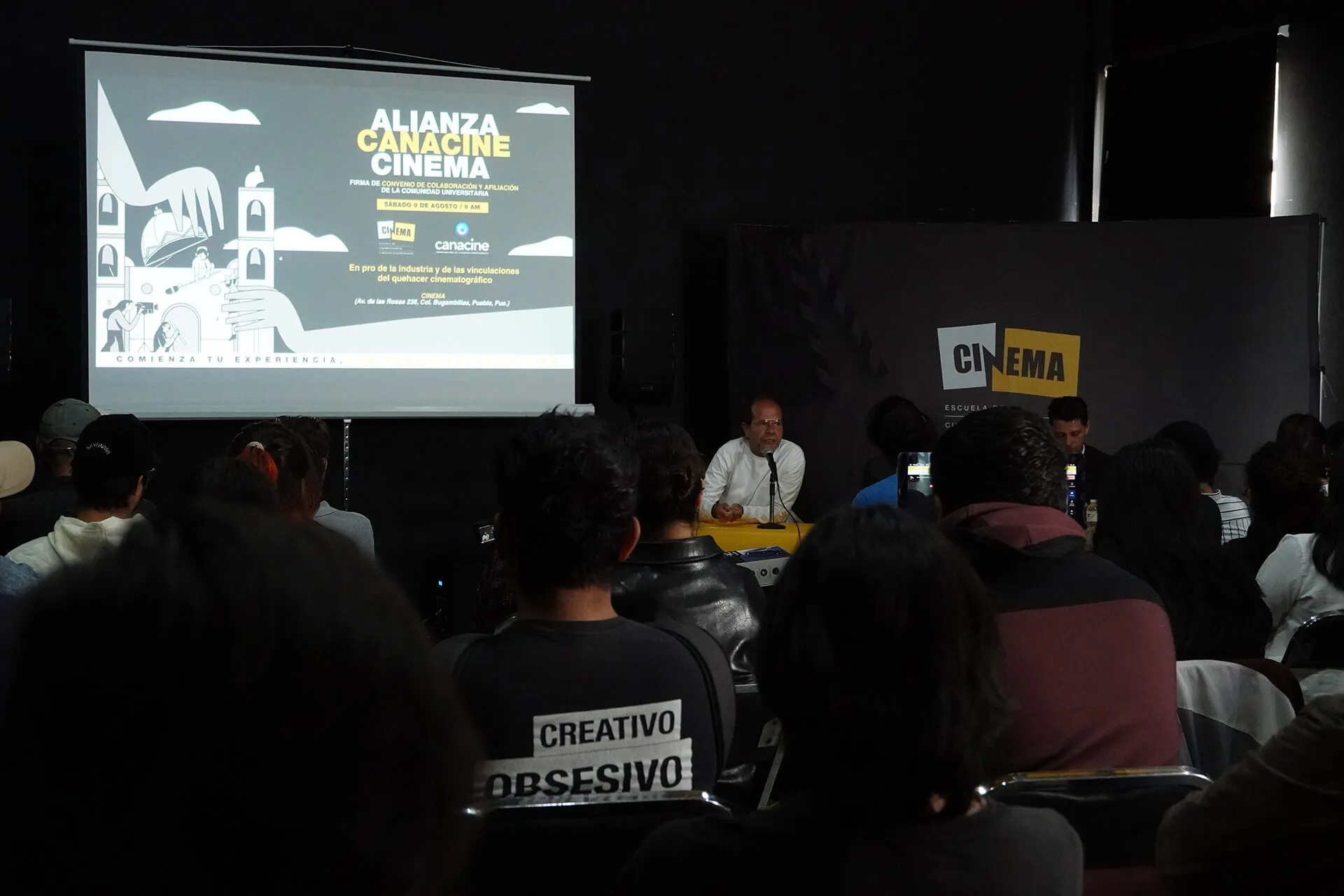 CANACINE y CINEMA sellan alianza para impulsar a nuevos talentos del cine mexicano.